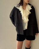 【9/25発売】Candy Sleeve Frill Blouse