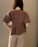 Mixyarn Peplum Knit