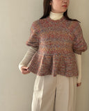 Mixyarn Peplum Knit