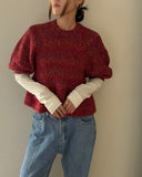 Mixyarn Peplum Knit