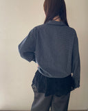 Half-zip Check Pullover