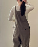 Melange Wide Overall