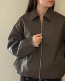Eco Leather Over Jacket
