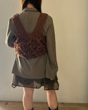 Grunge Yarn 2way Bustier