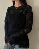 Fauzzy Lace Pullover