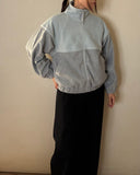 Bicolor Fleece Blouson