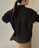 【9/25発売】Wool Gauze Over Shirt