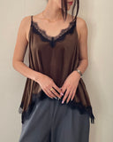 Velour Lace Camisole