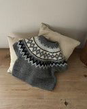 Centripetal Jacquard Knit Pullover