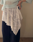 Fauzzy Lace Wrap Skirt