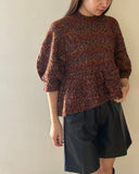 Mixyarn Peplum Knit