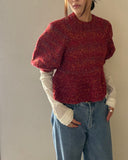 Mixyarn Peplum Knit