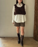 【9/25発売】Hand Knit Fringe Bistier