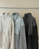 Bicolor Fleece Blouson
