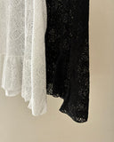 Fauzzy Lace Pullover
