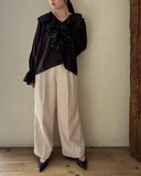 【9/25発売】Candy Sleeve Frill Blouse