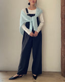 Melange Wide Overall