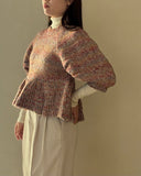 Mixyarn Peplum Knit