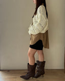 Lily Yarn Knit Cardigan