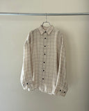 【9/25発売】Wool Gauze Over Shirt