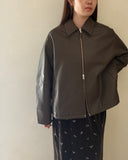 Eco Leather Over Jacket