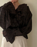 【9/25発売】Candy Sleeve Frill Blouse