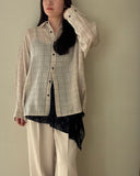 【9/25発売】Wool Gauze Over Shirt