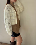 Lily Yarn Knit Cardigan