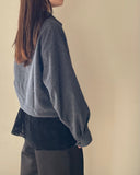 Half-zip Check Pullover
