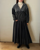 Bicolor Fleece Blouson
