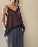 Velour Lace Camisole