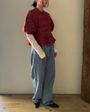 Mixyarn Peplum Knit