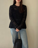 Fauzzy Lace Pullover