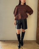 Mixyarn Peplum Knit
