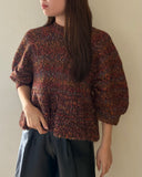 Mixyarn Peplum Knit
