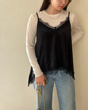 Velour Lace Camisole