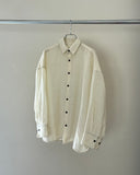 【9/25発売】Wool Gauze Over Shirt