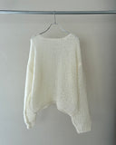 Hand Knit Mohair Pullover