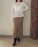 Fauzzy Lace Pullover