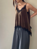 Velour Lace Camisole