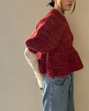 Mixyarn Peplum Knit