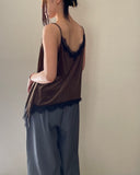 Velour Lace Camisole