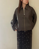 Eco Leather Over Jacket