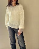 Hand Knit Mohair Pullover