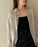 【9/25発売】Wool Gauze Over Shirt