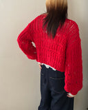 Lily Yarn Knit Cardigan