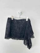 Fauzzy Lace Wrap Skirt